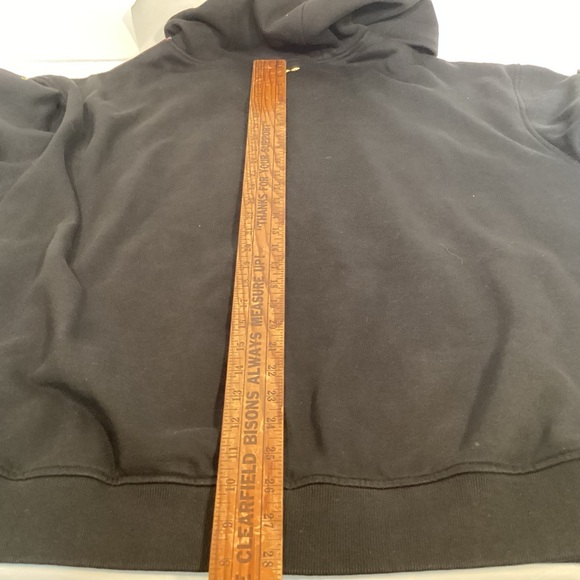 COOGI Black Gold Bling Hooded Jacket Men’s size 3XL Full zip - Picture 15 of 16